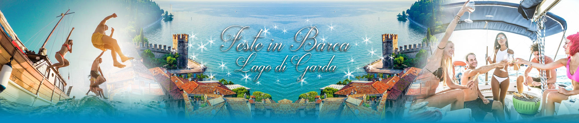 Feste in barca Lago di Garda